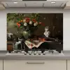Bloemen - Viool - Stilleven keuken achterwand spatscherm klein -3d_website