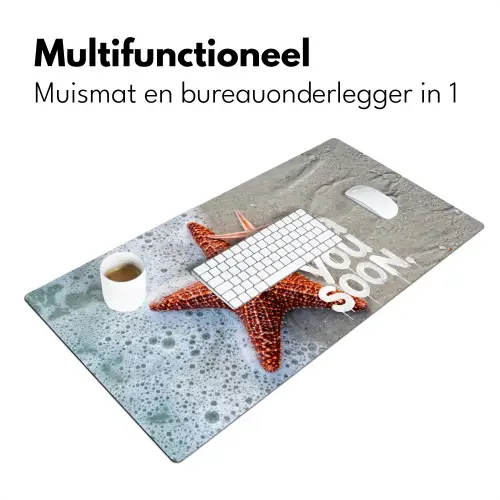 Sea you soon - Zeester - Zee Muismat XXL klein -sfeer4