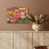Bloemenveld - Klaprozen - Kleurrijk PET vilt klein -sfeer4