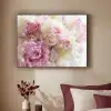 Vintage - Bloemen - Rozen - Natuur Textielframe zwart klein -sfeer1