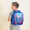 Zeemeermin - Koraal - Water Kinderrugzak - Blauw middel -sfeer2