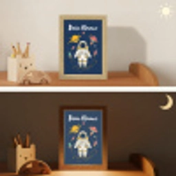 Astronaut - Planeten - Raket Light Box met kabel (Kinderlampje) klein -sfeer3_kind
