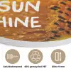 Zonnebloem - Close up - Geel - Quote Akoestische PET Vilt - Rond klein -closeup_NL