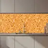 Terrazzo -  Patroon - Okergeel keuken achterwand 2 middel 871 zz_3dshopping