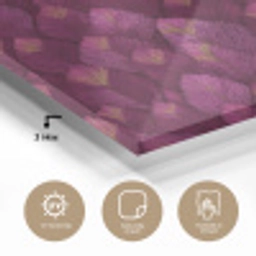 Bladeren - Patroon - Burgundy plexiglas 5mm klein 11 -sfeer2