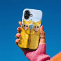 Vrouwen - Bananen - Geel Toughcase MagSafe Apple iPhone 17 klein -Sfeer1V