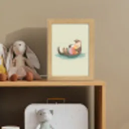 Otter - Strandbal - Kleurrijk Light Box met kabel klein -sfeer2_kind
