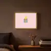 Blah - Bliksem - Roze Light Box met batterij (Wandlamp) middel -sfeer4