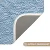 Golven - Ritmisch - Blauw WCmat klein 1009 -USP_AntislipNL