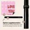 Love - Quote - Moeder - Rood Inductie beschermer vinyl 3mm middel -zzzzzzz-induclip_FR
