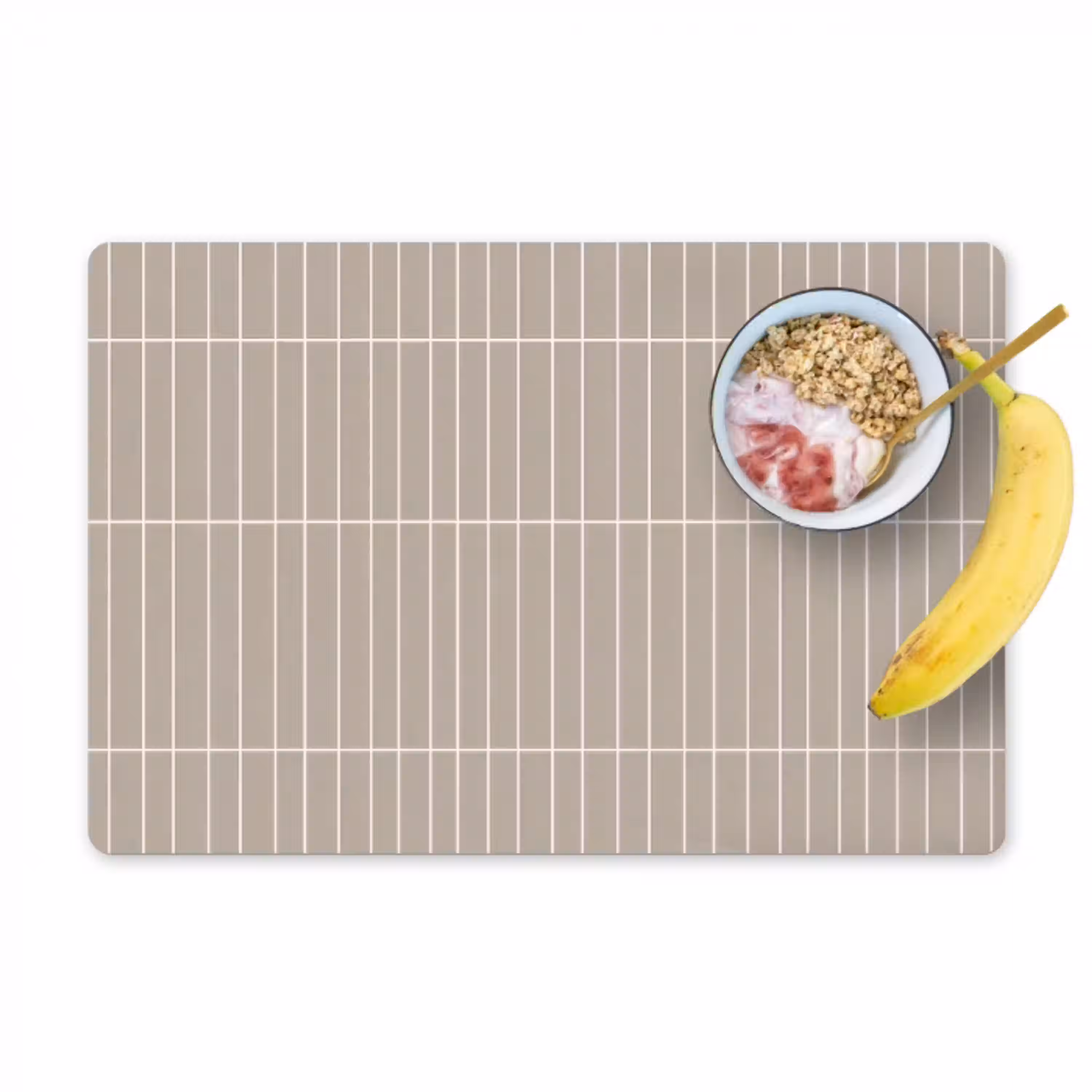 Verticaal - Wandtegel - Licht Beige Placemat vinyl groot 368 -zzzproduct_Kitchenyeah-website