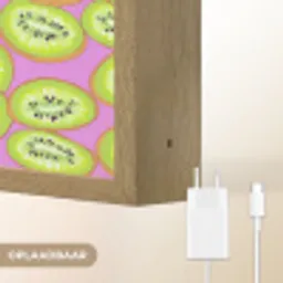 Kiwi - Speels - Groen Light Box met batterij (Wandlamp) middel 907 -USP_websiteoplaadbaarNL