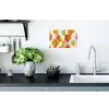 Abstract - Vormen - Roze Muursticker klein -keuken
