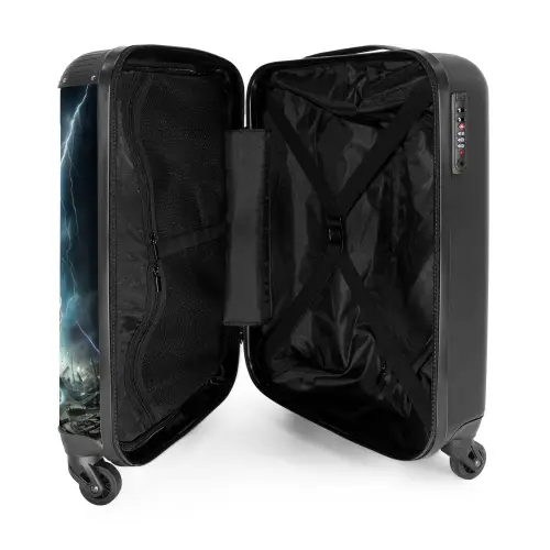 Thunder Wheels Koffer - NBS - Handbagage middel -binnenkant