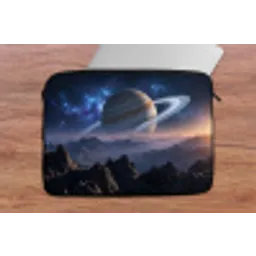 Fantasy - Kosmos - Landschap laptophoes neopreen klein -tafel