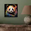 Panda - Graffiti - Dieren - Zwart - Kleuren aluminium wit klein -sfeer2