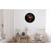 Boeket - Veldbloemen - Vaas Wandcirkel aluminium klein -woonkamer