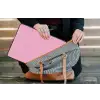 Yes you can do it - Rood - Roze laptophoes neopreen klein -tas