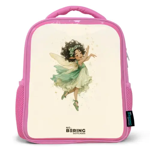 Dansende bosfee Kinderrugzak - Roze middel -3d