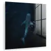 Oceaan - Walvishaai - Donkerblauw - Vlekken plexiglas 5mm klein -zzzproduct_nieuw