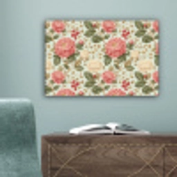 Klassiek - Botanisch - Veelkleurig canvas 2cm klein 34 -sfeer4