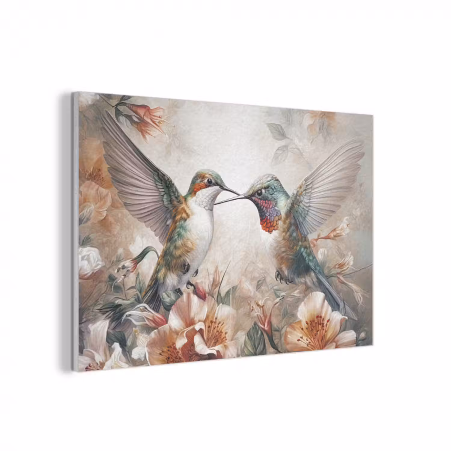 Akustikbild - Kolibri - Vögel - Blumen - Natur