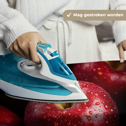 Rood - Appels - Fruit Wandkleed katoen klein -sfeer9