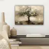 Beige - Abstract - Boom - Goud canvas 2cm klein -sfeer6