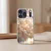 Close up - Pioenroos - Lichtroze Telefoonhoesje iPhone 17 Pro klein -sfeer2