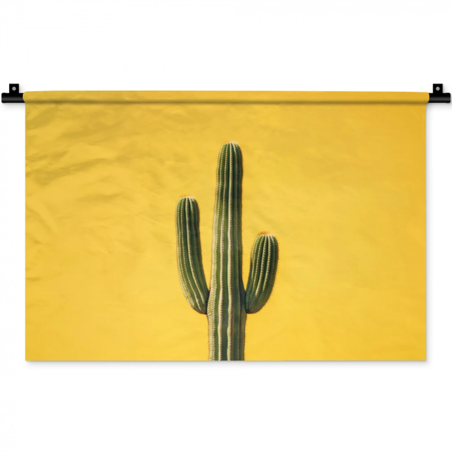 Cactus - Groen - Minimalistisch Wandkleed katoen klein -zz3d