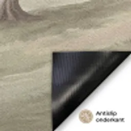 Heuvellandschap - Bomen - Natuur - Groen Deurmat klein -antislip_NL