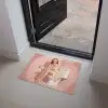 Roze - Retro - Vrouw Deurmat klein -sfeer5