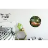 Veld - Groenten - Biologisch - Oogst Wandcirkel aluminium klein -kinderkamer