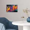 Abstract - Graffiti - Kleurrijk - Verfspatten poster papier klein -sfeer3