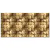Geometrisch - Tegels - Goud Balkonbeschermer Duitsland klein 596 -zz_3d