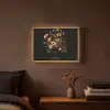 Sierlijk - Boeket - Bladeren Light Box met batterij (Wandlamp) middel -sfeer4