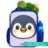 Pinguïn Kinderrugzak - Blauw middel -inhoud_NL