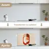 Illustratie - Abstract - Vormen - Rood keuken achterwand spatscherm klein -voor_na_FR