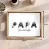 Papa - Lettercollage Dienblad Rechthoek middel -USP_Formaat