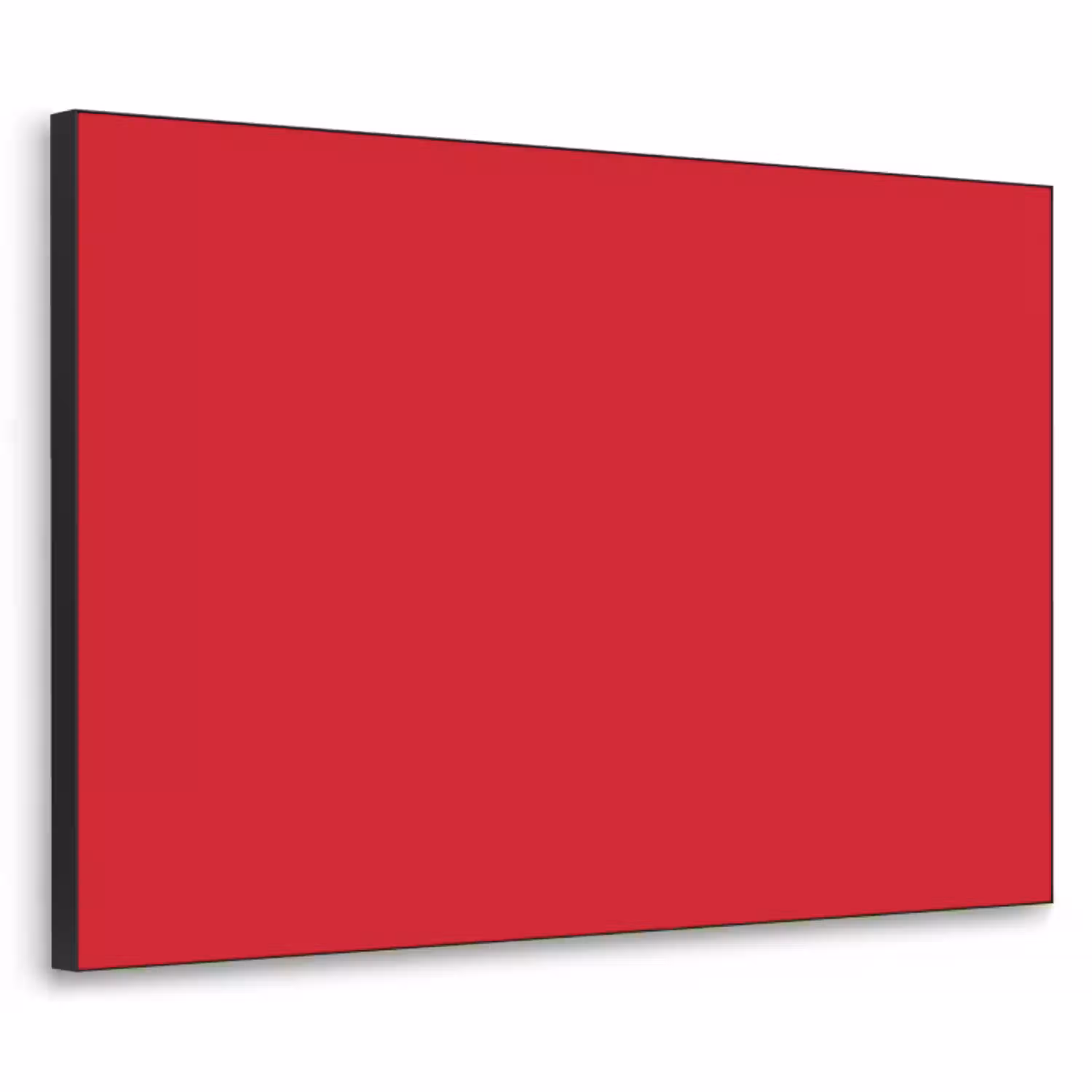 Crimson - Velvet - Rood Textielframe zwart klein 947 -3d