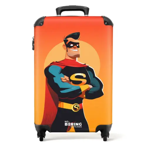 Sunny superhero NBS - Handbagage koffer - Unisex middel -productfoto_recht