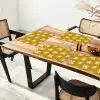 Bloem - Speels - Okergeel Placemat vinyl groot 368 -zzsfeer4_Kitchenyeah-website