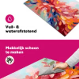 Bloemen - Abstract - Kunst - Modern Inductie beschermer vinyl 3mm klein -wsfeer6_website