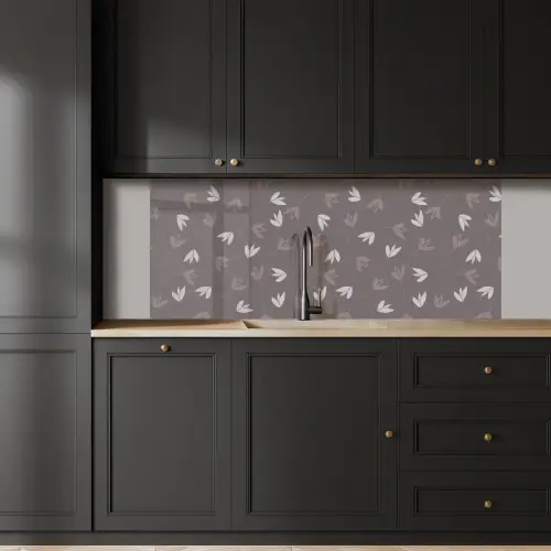 Patronen - Tulpen - Minimalistisch keuken achterwand 2 middel 871 -sfeer1