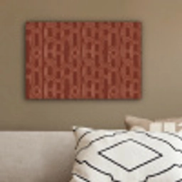Abstract - Textuur - Bruin canvas 2cm klein 34 -sfeer3