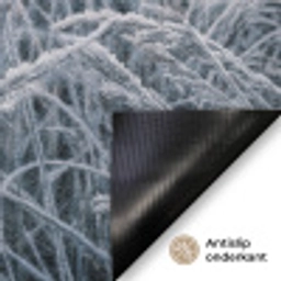 Rijp - Gras - Kristallen - Winter - Minimalistisch Deurmat klein -antislip_NL