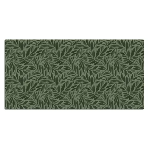 Bladeren - Organisch - Groen Muismat XXL klein 681 -3d_leeg