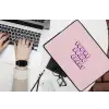 You're doing great - Roze - Bubble letters laptophoes neopreen klein -bureau