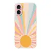 Illustratie - Zon - Pastelkleuren Apple iPhone 16 klein -3d