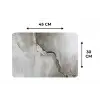 Beton - Industrieel - Grijs Placemat vinyl groot -specs